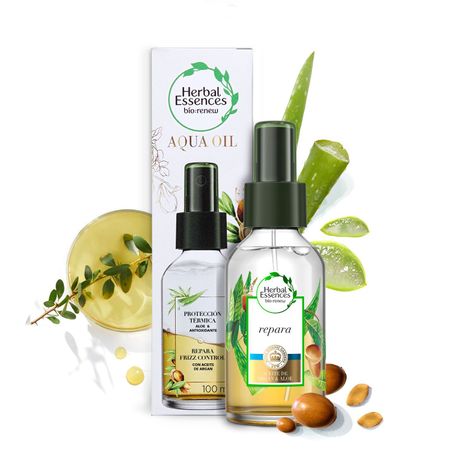 Pack 3 Aceites Herbal Essences BioRenew Argan Oil&Aloe 100ml-1