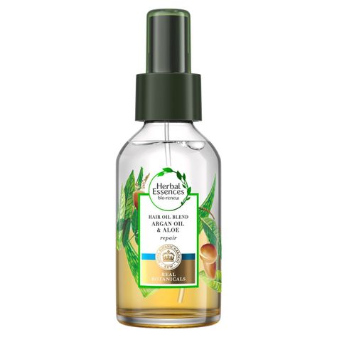 Pack 3 Aceites Herbal Essences BioRenew Argan Oil&Aloe 100ml-2