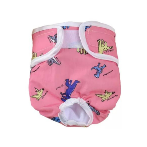 Pañal Reutilizable Rosa XL-0