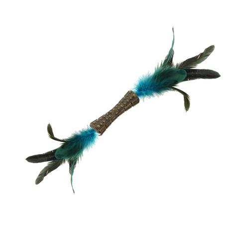 Catnip Johnny Stick Con Pluma Natural Gigwi-2