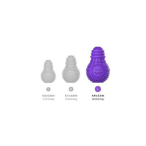 Bulb Rubber Dispensador De Premios L Gigwi-3