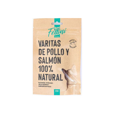 Fellini Varitas De Pollo Y Salmón 50gr.-0