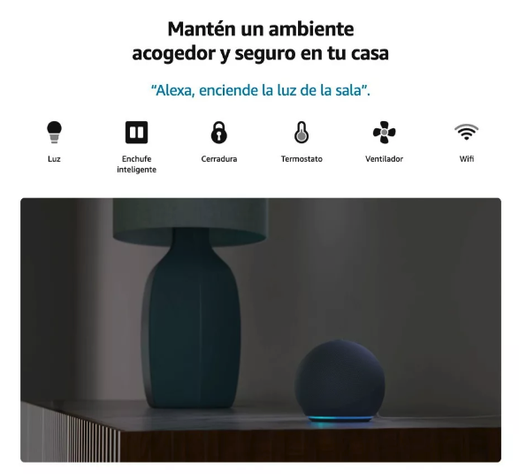 Amazon Echo Dot 5 con Alexa - Azul-4
