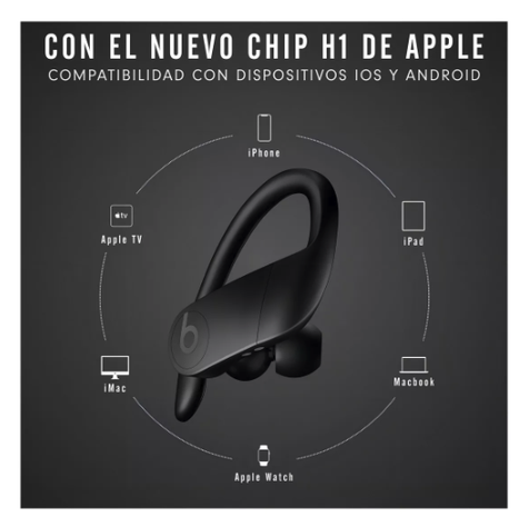 Audífonos Inalámbricos Beats Powerbeats Pro - Negro-3