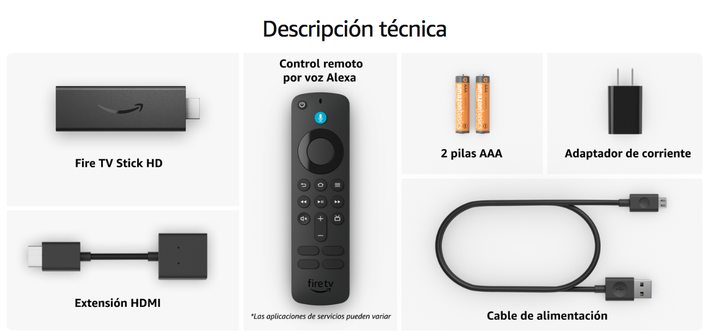Amazon Fire Tv Stick Hd (2024) - Con Alexa-1