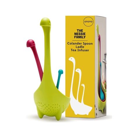 Set de cucharones e infusor "The Nessie Family"-0