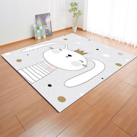 Alfombra Decorativa Infantil Tan Solo Coneja 110X140Cm-2