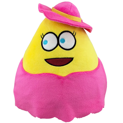 Peluche Pou traje Rosa-0