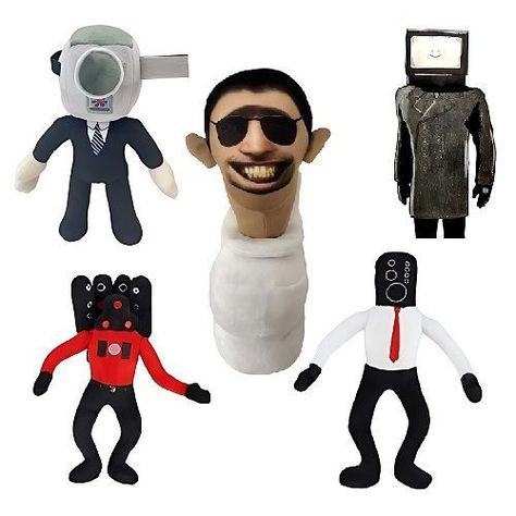 Peluche Titan Speakerman Skibidi Toilet-1