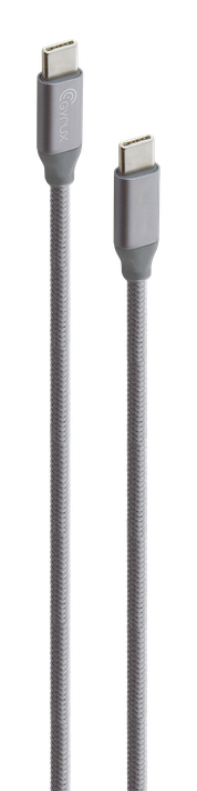 Cable tipo C a tipo C Gyrux gris-0