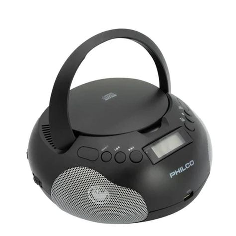 Reproductor de CD Philco Tipo Boombox Fujicorp-1