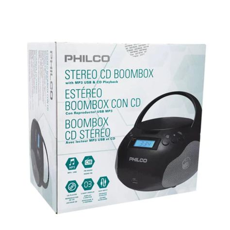 Reproductor de CD Philco Tipo Boombox Fujicorp-2