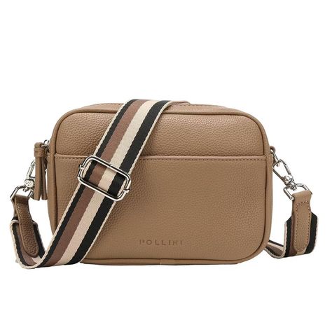 Cartera Bandolera Taupe Pollini PO81-0