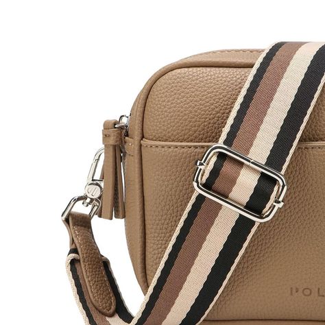 Cartera Bandolera Taupe Pollini PO81-3