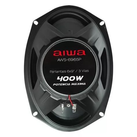 Parlantes Aiwa AWS-6965P 6x9" 3 Vías 400W-2