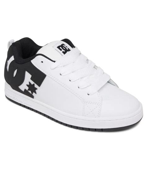 Zapatilla DC Hombre Cuero Court Graffik 300529 WLK-1