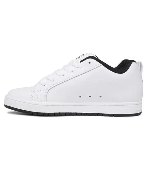 Zapatilla DC Hombre Cuero Court Graffik 300529 WLK-2