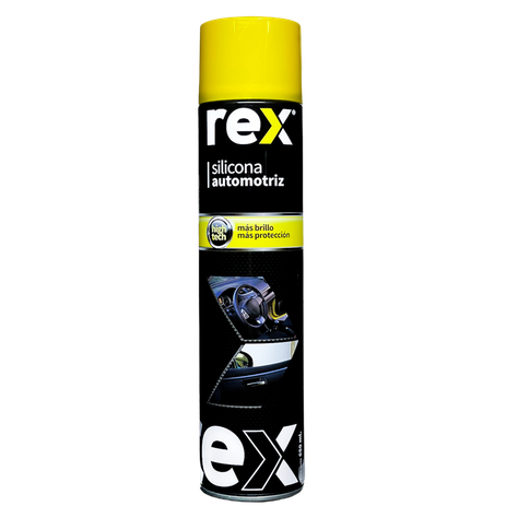 KIT RENOVADOR DE NEUMATICOS + SILICONA AUTOMOTRIZ 400ML REX-2