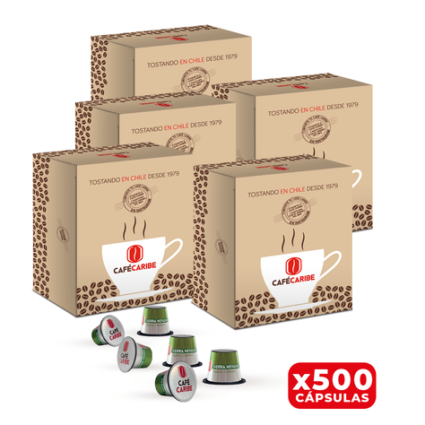 500 cápsulas de café Orgánico Sierra Nevada-1