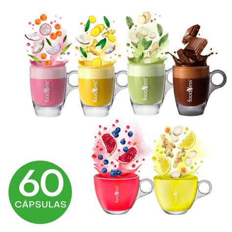Mix Superalimentos - 60 cápsulas compatibles-0