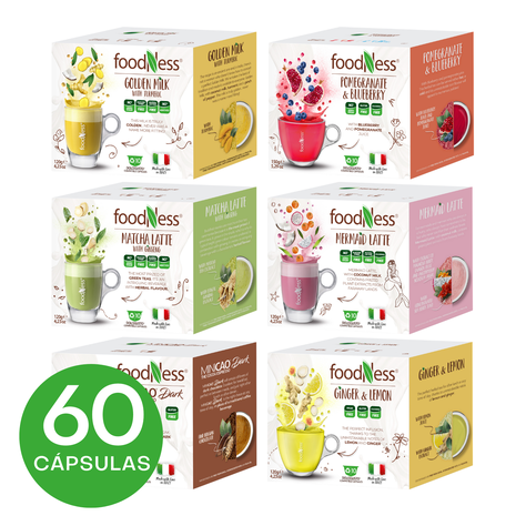 Mix Superalimentos - 60 cápsulas compatibles-1