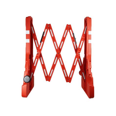 Barrera Vial Expandible 2,35mt roja QRubber-0