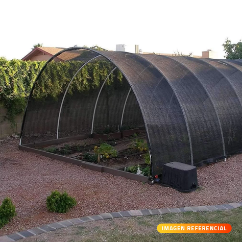Malla Raschel Negra 2,1 x 50 mts Sombra 65% Qrubber-4