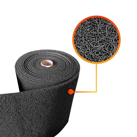 Piso rollo PVC limpiapiés 13mmx1.20mts gris-0