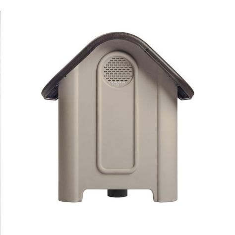 Casa Mascotas Perro Raza Mediana Café Oscuro MQ QRubber-3