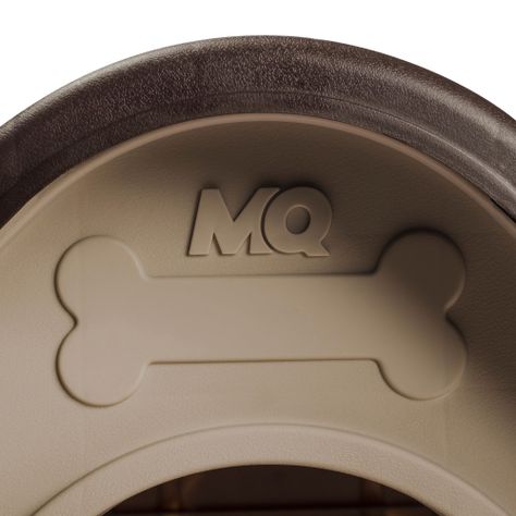 Casa Mascotas Perro Raza Mediana Café Oscuro MQ QRubber-6