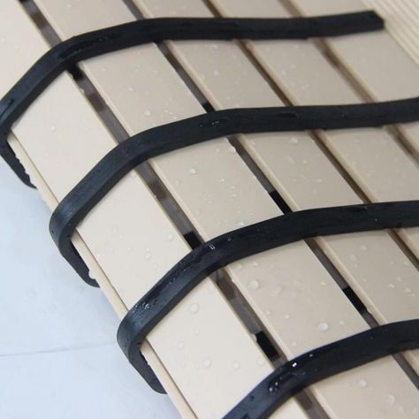 Mat Piso PVC Spa y Zonas Húmedas 61 cm x 1,3 mt Gris Qrubber-3