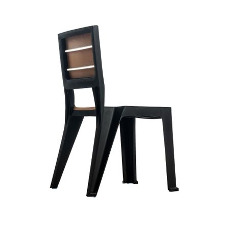 Silla Exterior/interior Modelo Madeira Café MQ - Qrubber-7