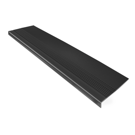 Grada PVC 300cmx30cmx3mm negro QRubber-0