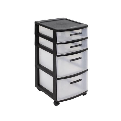 Cajonero 4 Niveles Eclypse Negro MQ QRubber-0