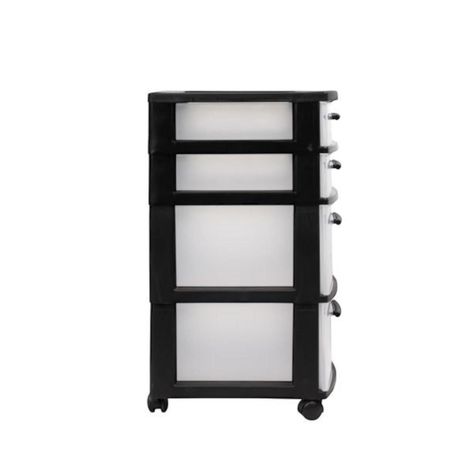 Cajonero 4 Niveles Eclypse Negro MQ QRubber-4