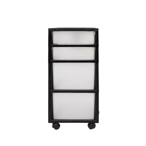 Cajonero 4 Niveles Eclypse Negro MQ QRubber-5