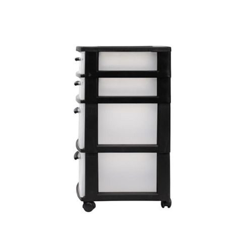 Cajonero 4 Niveles Eclypse Negro MQ QRubber-8