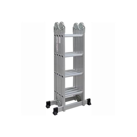 Escalera Aluminio Multiuso 4,6 Mts. QRubber-0