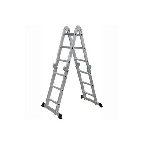 Escalera Aluminio Multiuso 4,6 Mts. QRubber-1