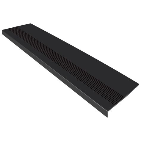 Grada Goma Estriada 121cm X 32cm X 5mm - Negro QRubber-0