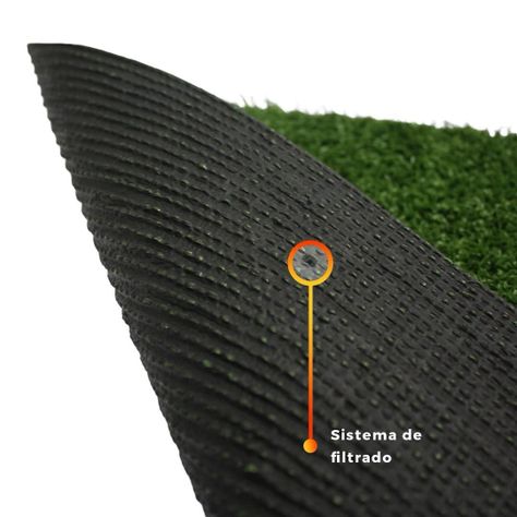 Pasto Alfombra Sintético 10mm 2mts x 25mts Qrubber-2