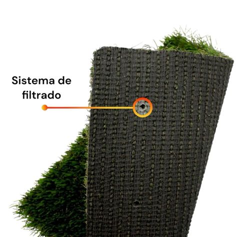 Pasto Sintético Pucón Premium 30mm. 4mts x 10mts QRubber-1