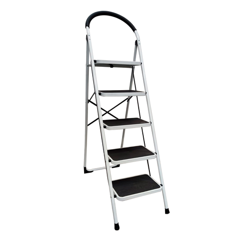 Escalera Plegable de 5 peldaños QRubber-0