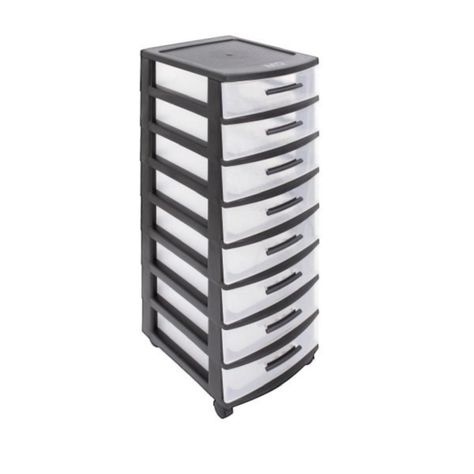 Cajonero 8 Niveles Eclypse Negro MQ QRubber-0