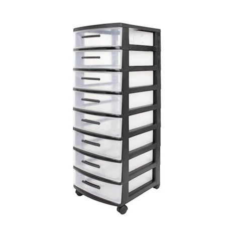 Cajonero 8 Niveles Eclypse Negro MQ QRubber-3