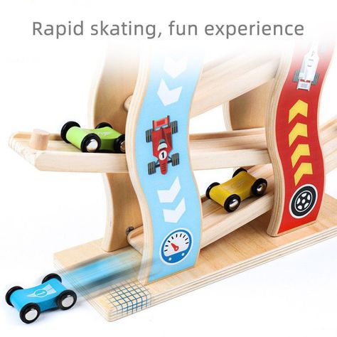Pista de autos racer 6 ramplas-3