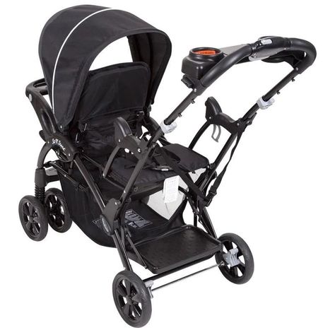 COCHE DOBLE SIT N' STAND ONYX BABY TREND-2