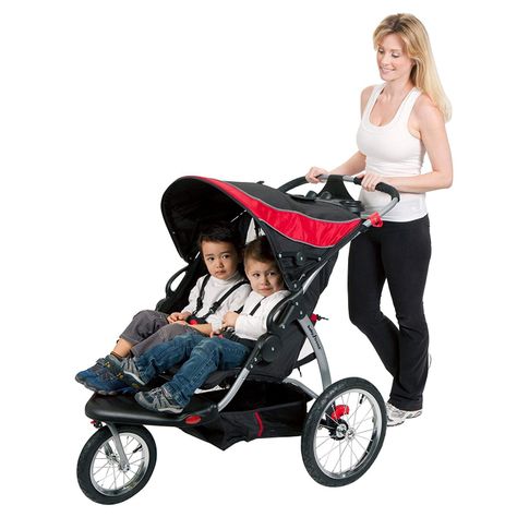 Coche Doble Jogger lado lado Griffin Baby Trend-1