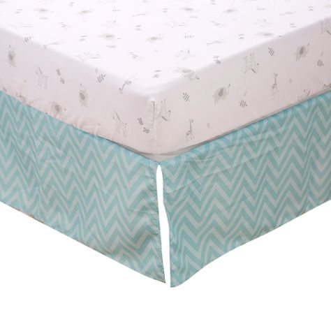Set ropa de cuna 7 piezas Jirafa Green-6