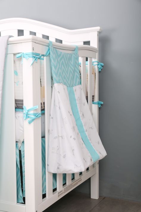 Set ropa de cuna 7 piezas Jirafa Green-7